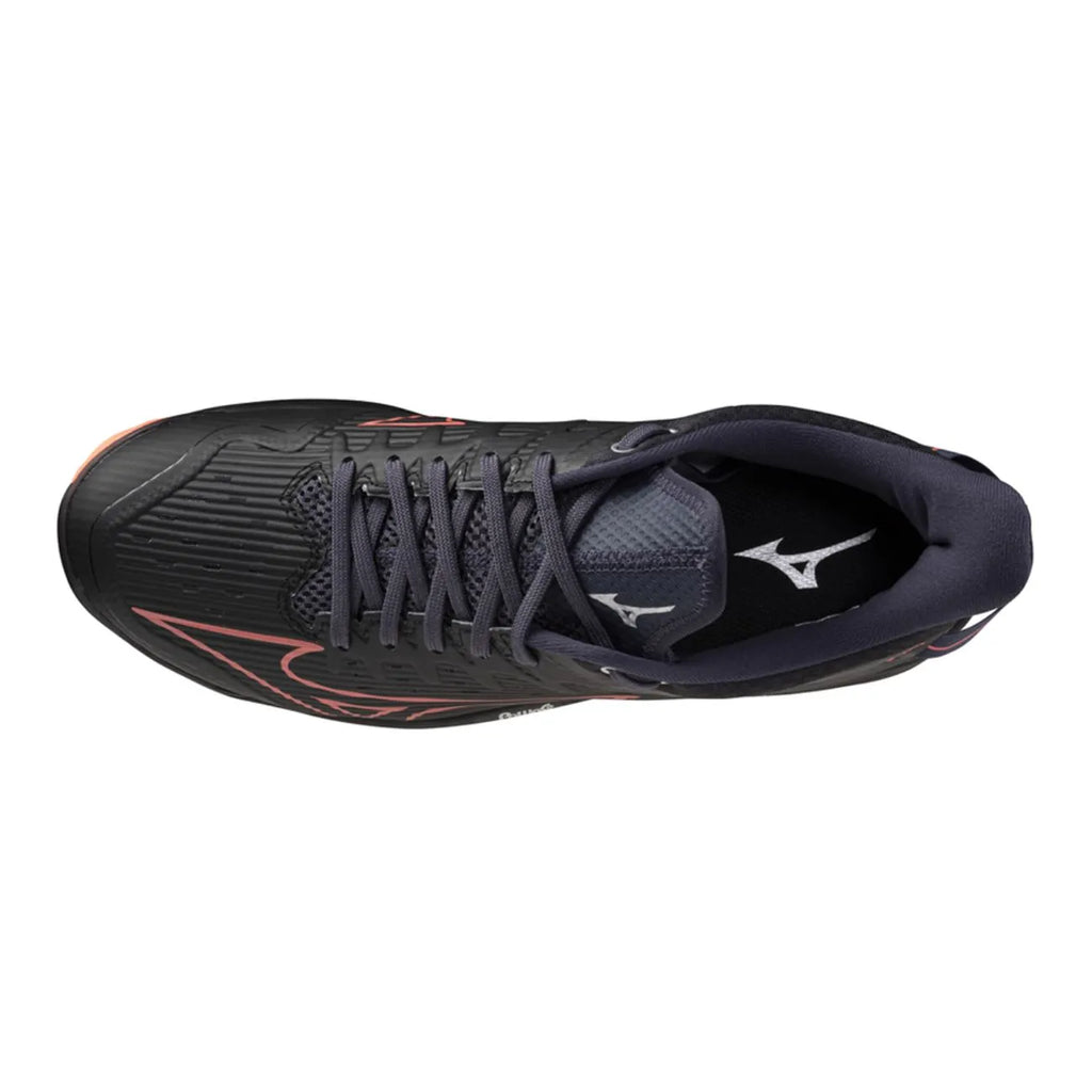 Mizuno WAVE LEOPARDUS - Black Orange Hockeyschoen