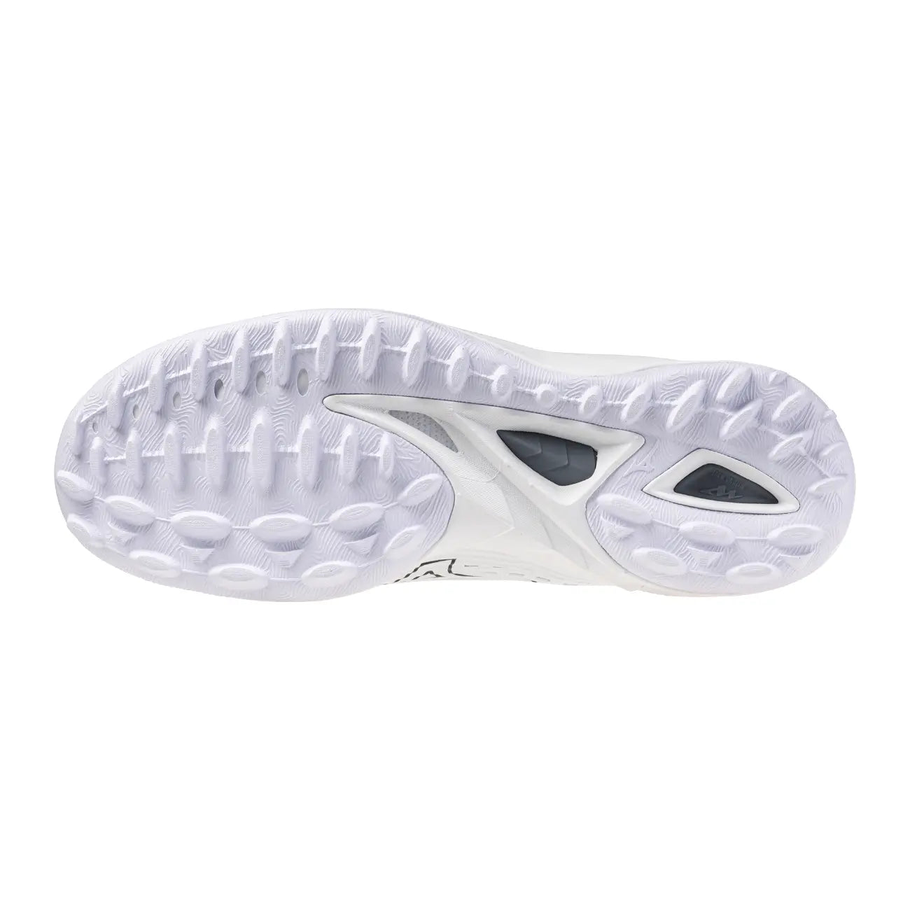 Mizuno Wave Leopardus - White/Metallic Gray Hockeyschoen