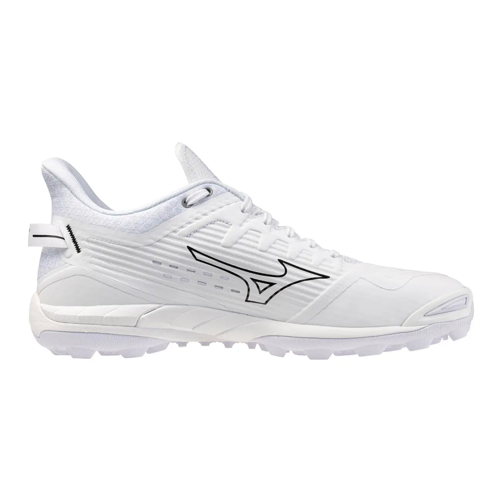Mizuno Wave Leopardus - White/Metallic Gray Hockeyschoen