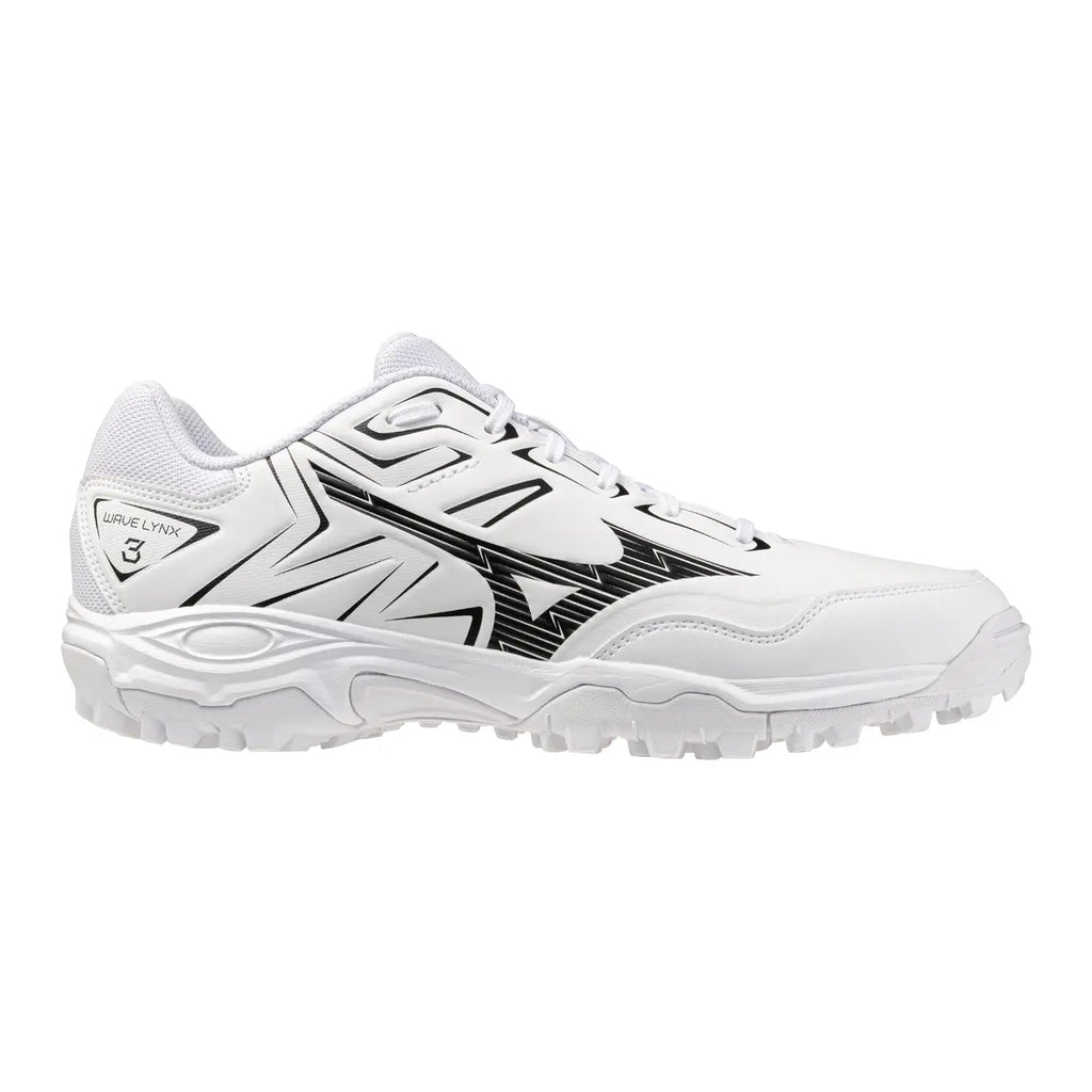 Mizuno Wave Lynx 3 - White/Black Hockeyschoen