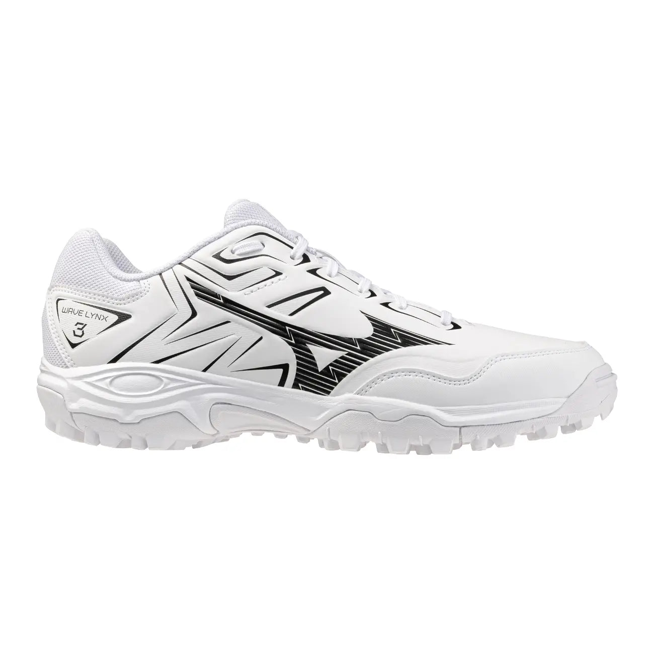 Mizuno Wave Lynx 3 - White/Black Hockeyschoen