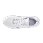 Mizuno Wave Stealth Pro Dames - White/Aqua Gray