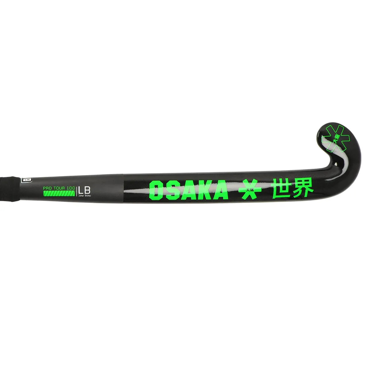 Osaka Pro Tour 100 - 2.0 - Low Bow - Iconic Black Hockeystick