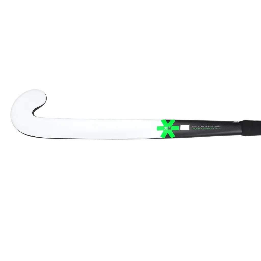 Osaka Pro Tour 100-Low Groove-2.0 Ltd White - Iconic Black Hockeystick