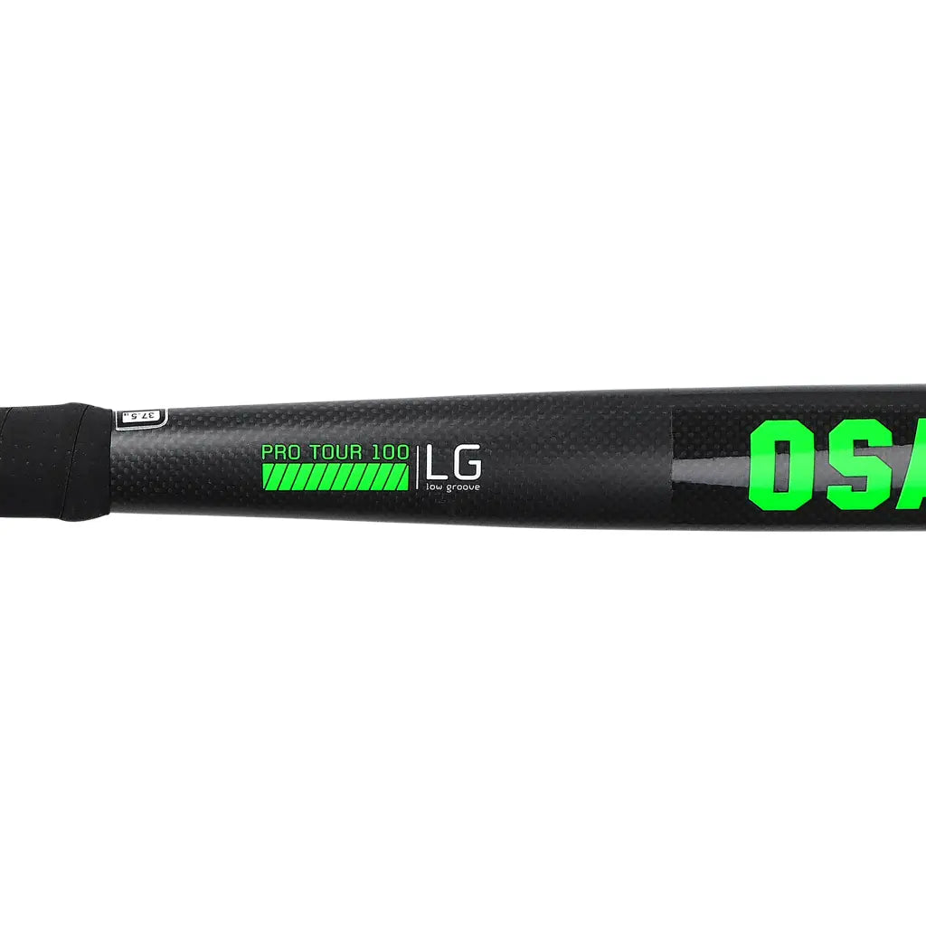 Osaka Pro Tour 100-Low Groove-2.0 Ltd White - Iconic Black Hockeystick