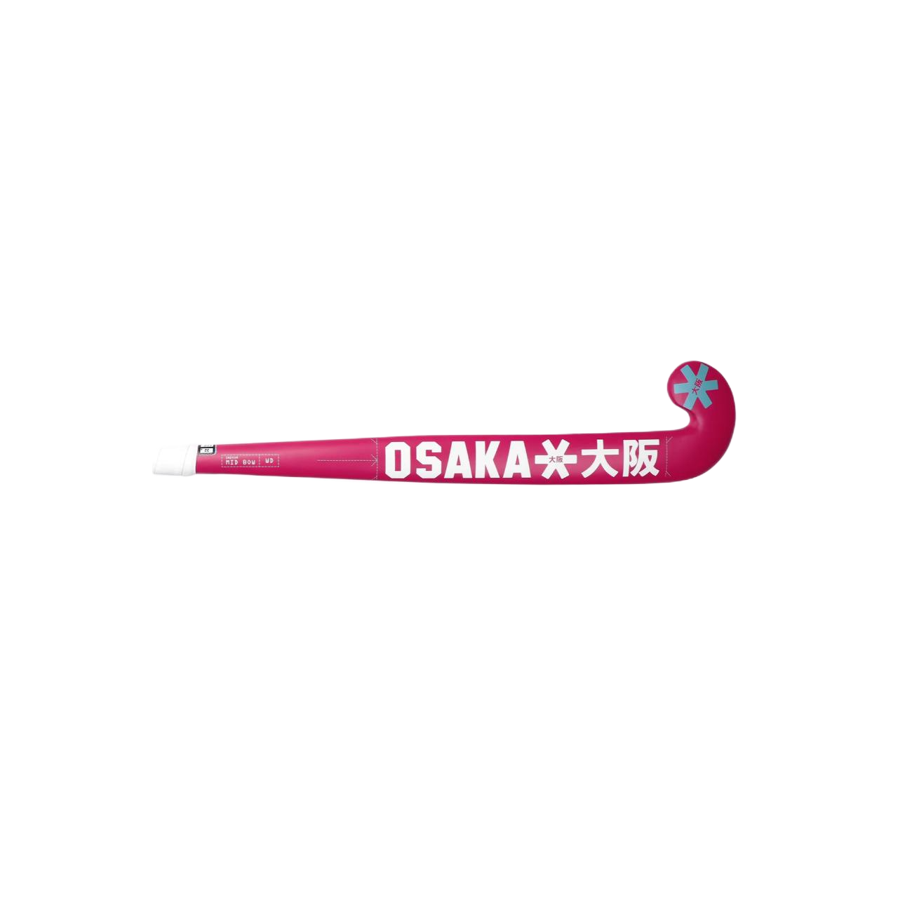 Osaka Indoor Mid Bow Wd - Raspberry Hockeystick