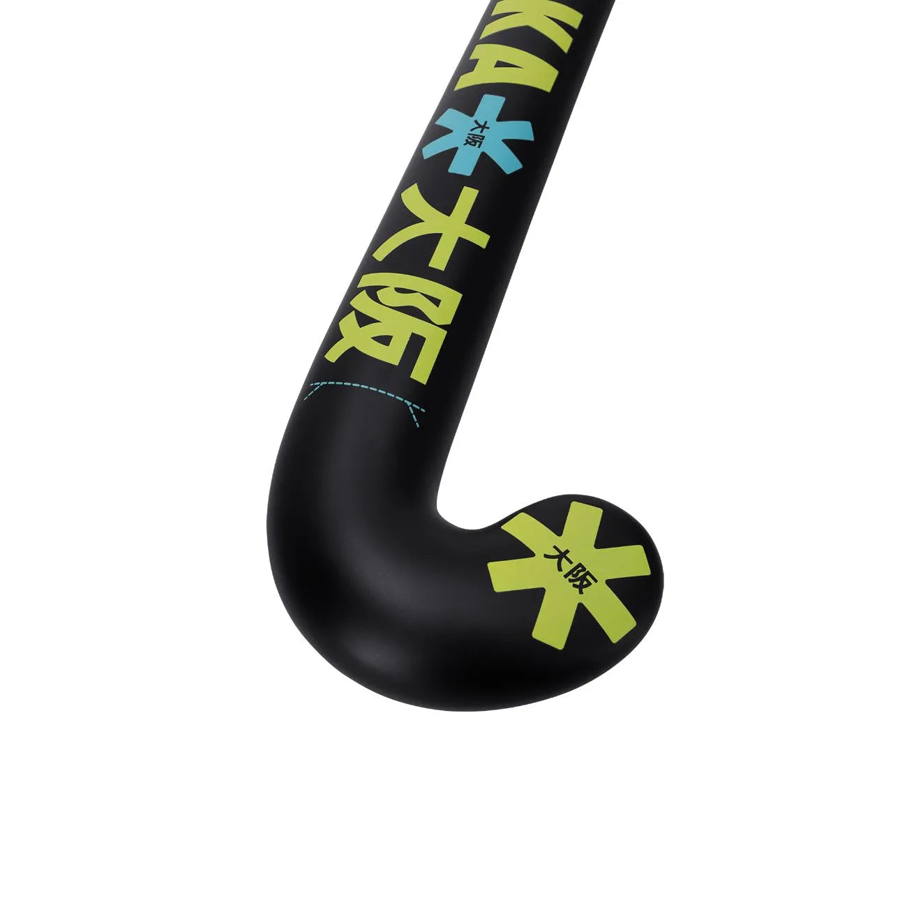 Osaka Mid Bow 10 - Blue-Shadow Lime Hockeystick