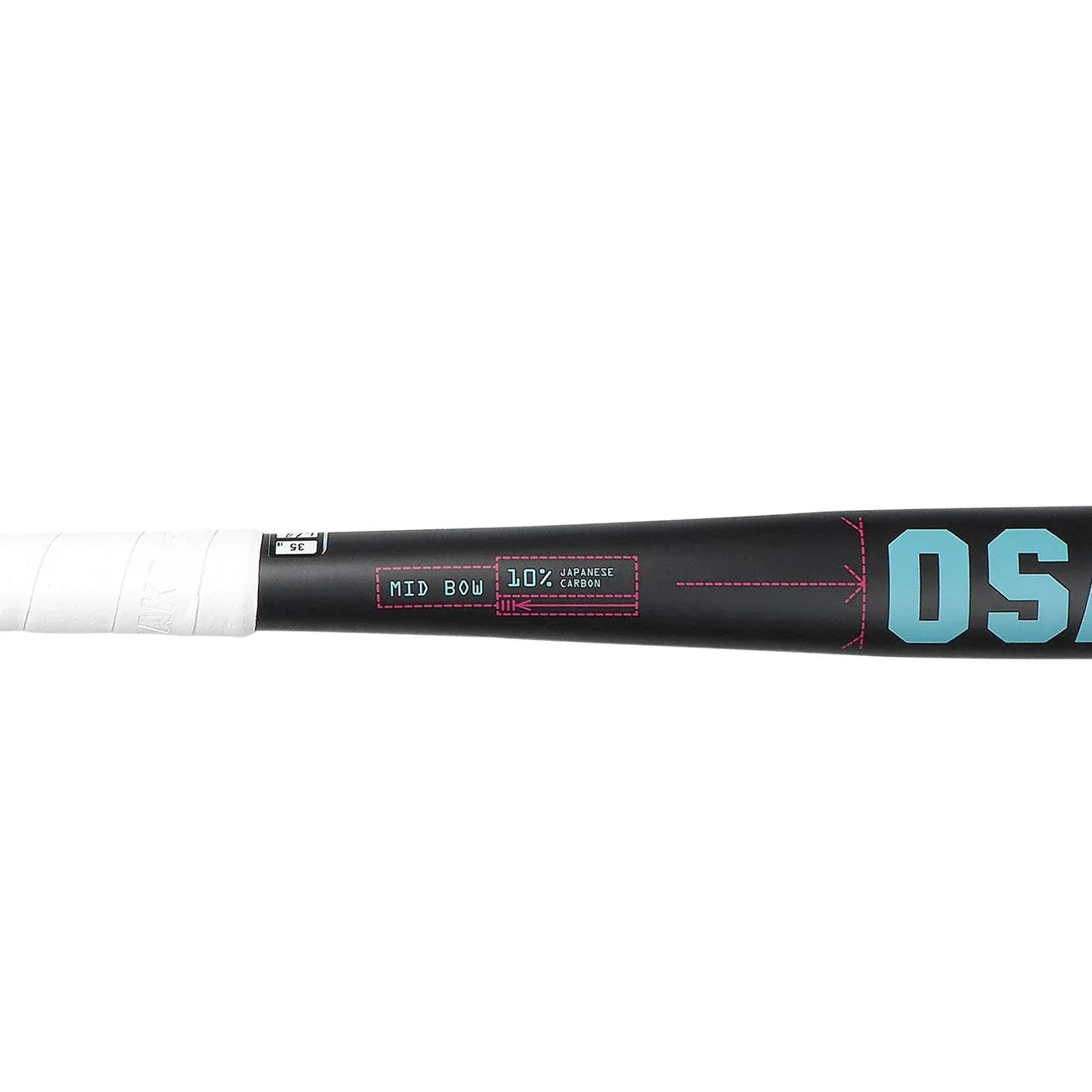 Osaka Mid Bow 10 - Retro Blue-Raspberry Hockeystick