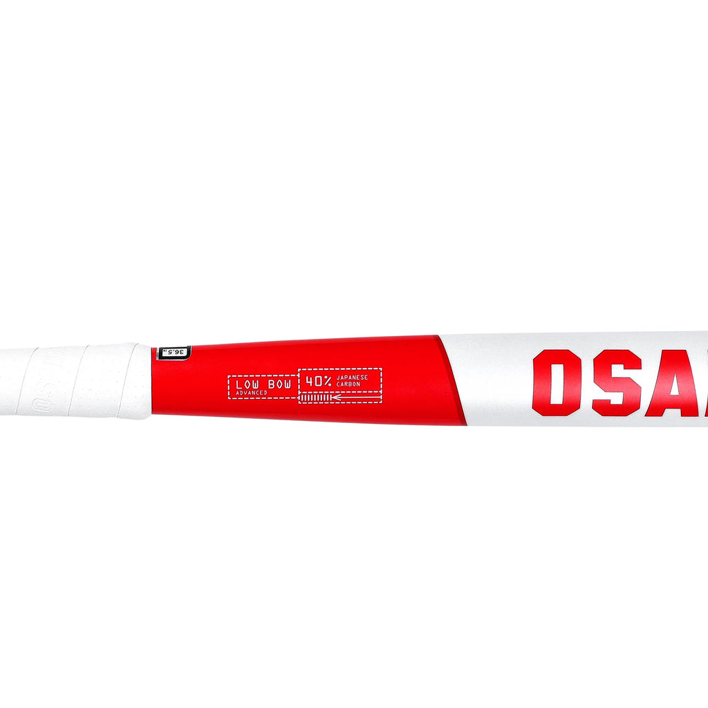 Osaka Low Bow Advanced 40 - Pompeian Red Hockeystick