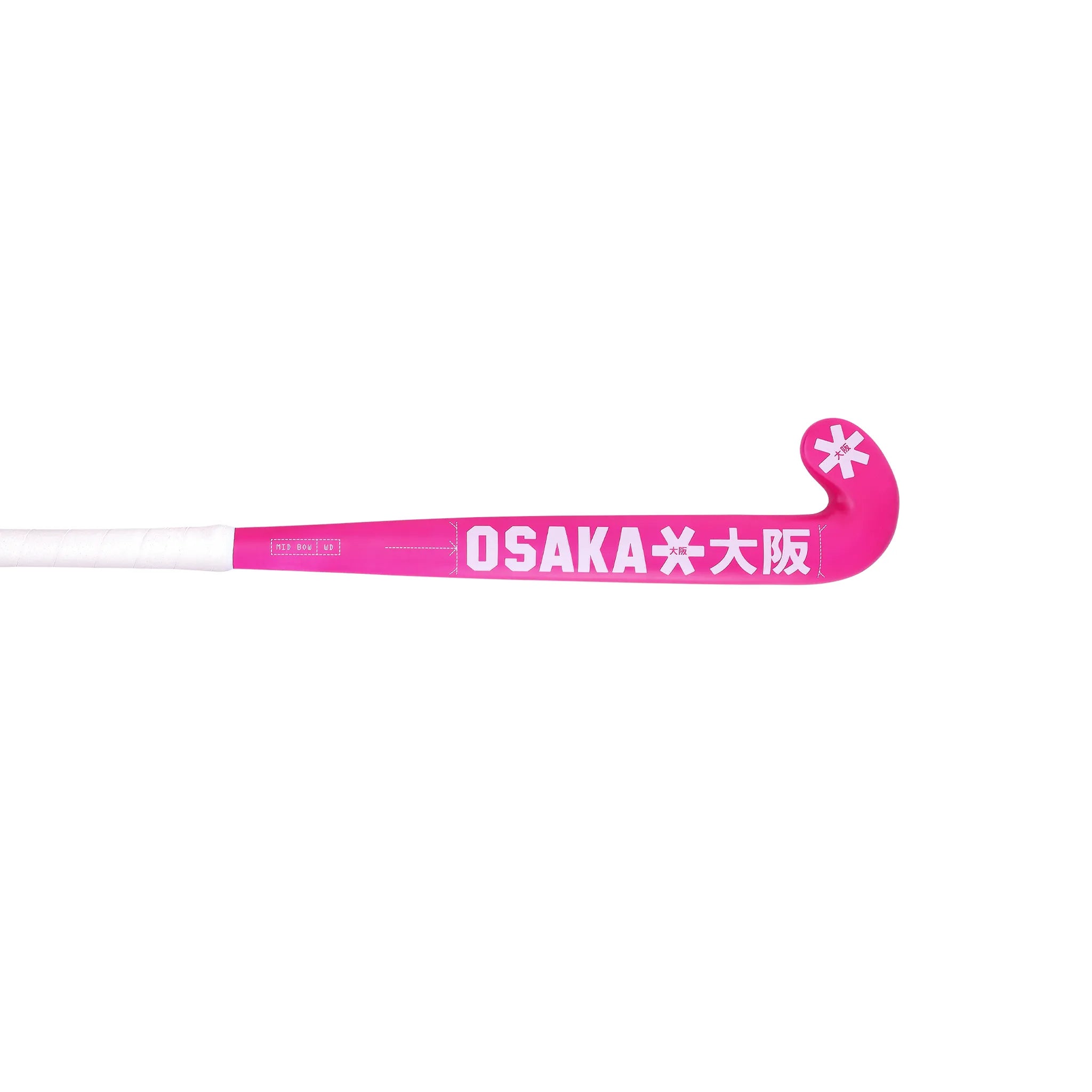 Osaka Mid Bow Wd - Electric Fuchsia Hockeystick