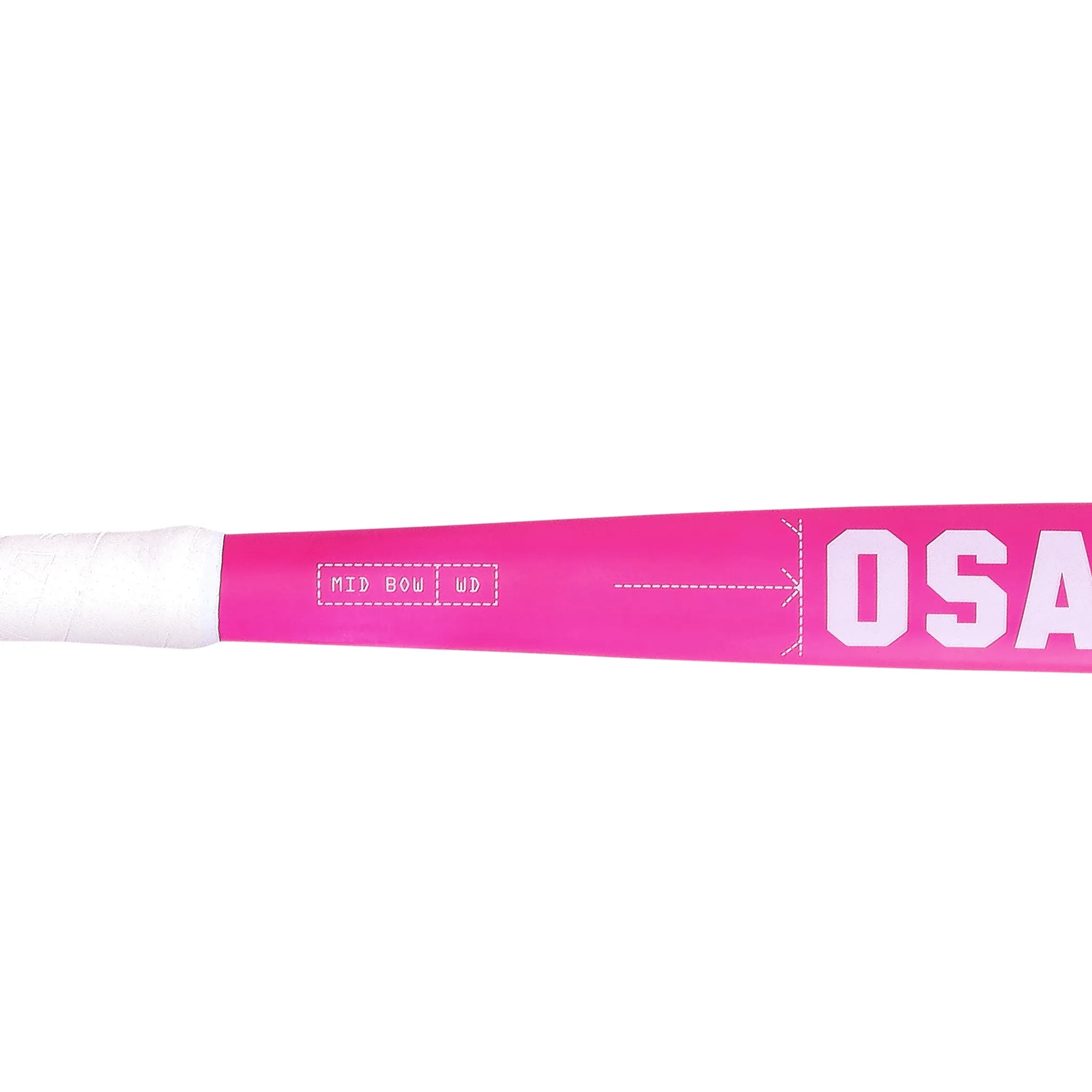 Osaka Mid Bow Wd - Electric Fuchsia Hockeystick