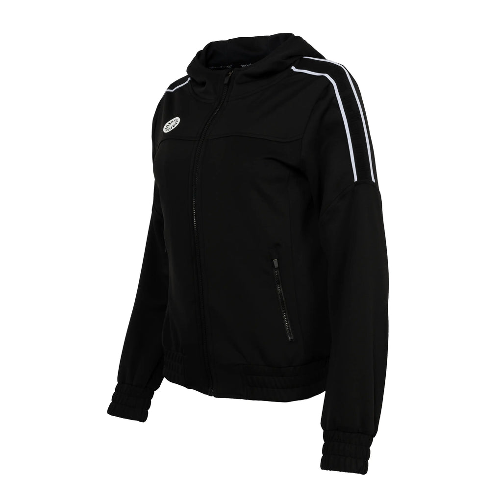 Indian Maharadja Jaipur women performance hooded jacket - Black Kleding