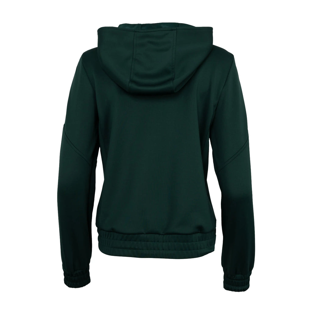 Indian Maharadja Jaipur women performance hooded jacket - Green Kleding