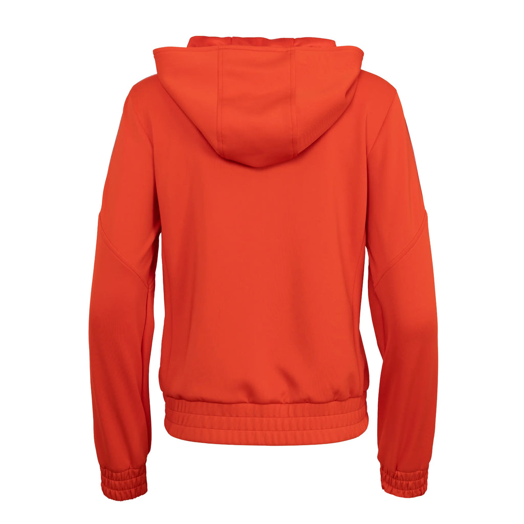 Indian Maharadja Jaipur women performance hooded jacket - Orange Kleding