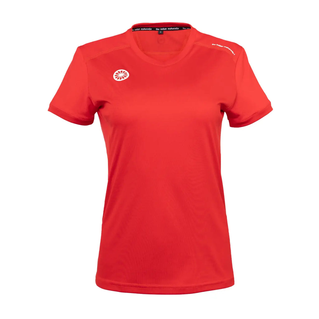 Indian Maharadja Jaipur girls performance tee - Red Kleding
