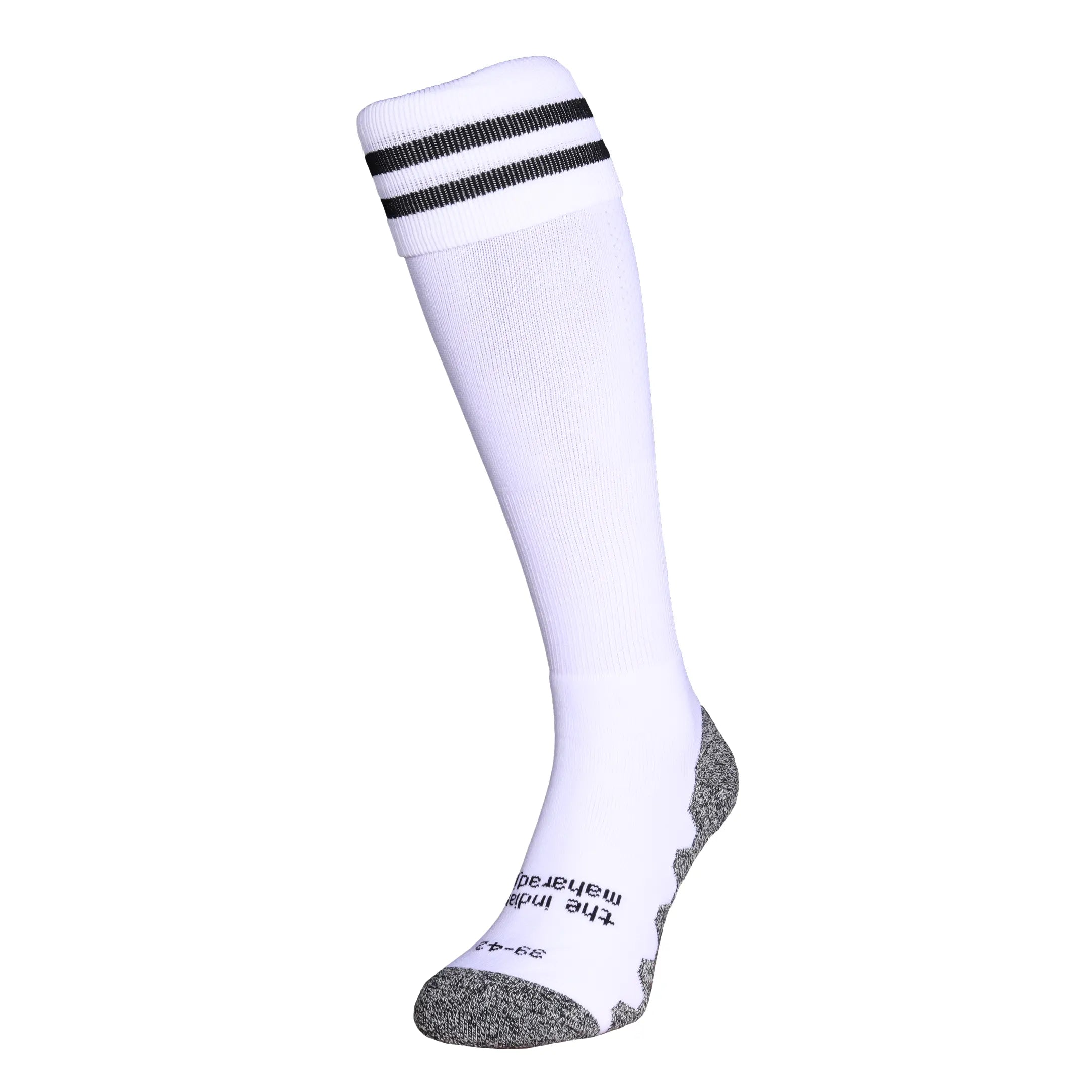 Indian Maharadja Kneehigh training sock - White Kleding