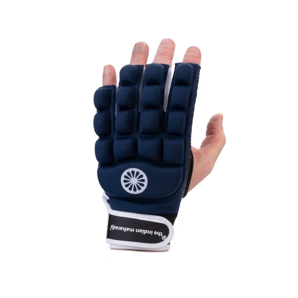 Indian Maharadja ACE 2.1 foam half Left - Navy Bescherming