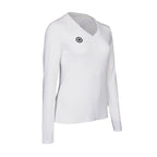 Indian Maharadja Women performance long sleeve - Bright White Kleding