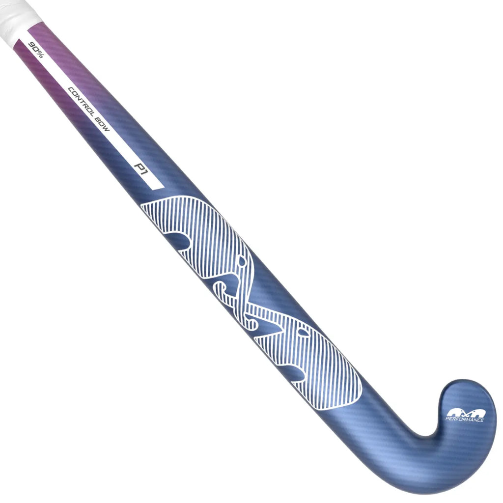 TK P1 Control Bow - Blue-Magenta-White Hockeystick