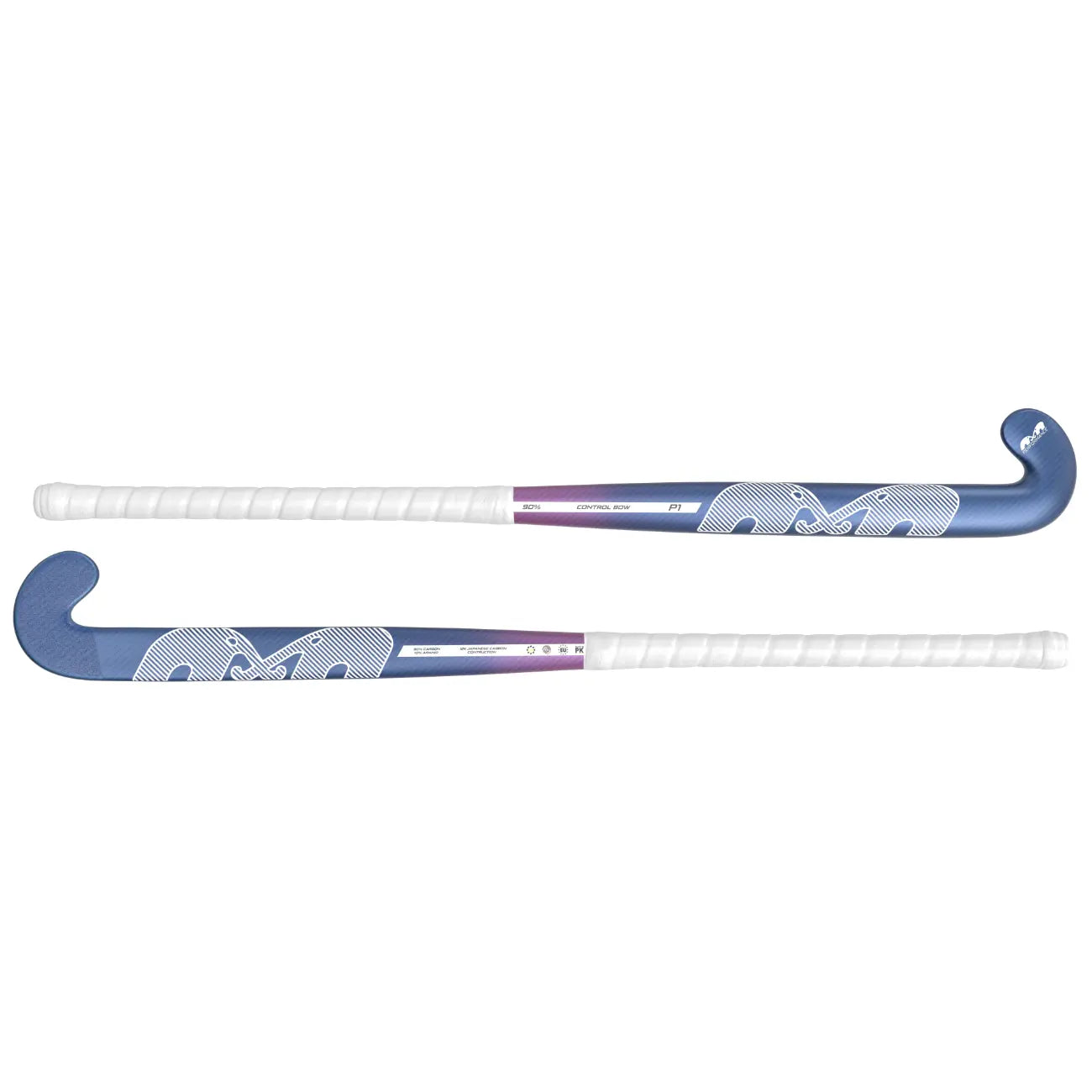 TK P1 Control Bow - Blue-Magenta-White Hockeystick