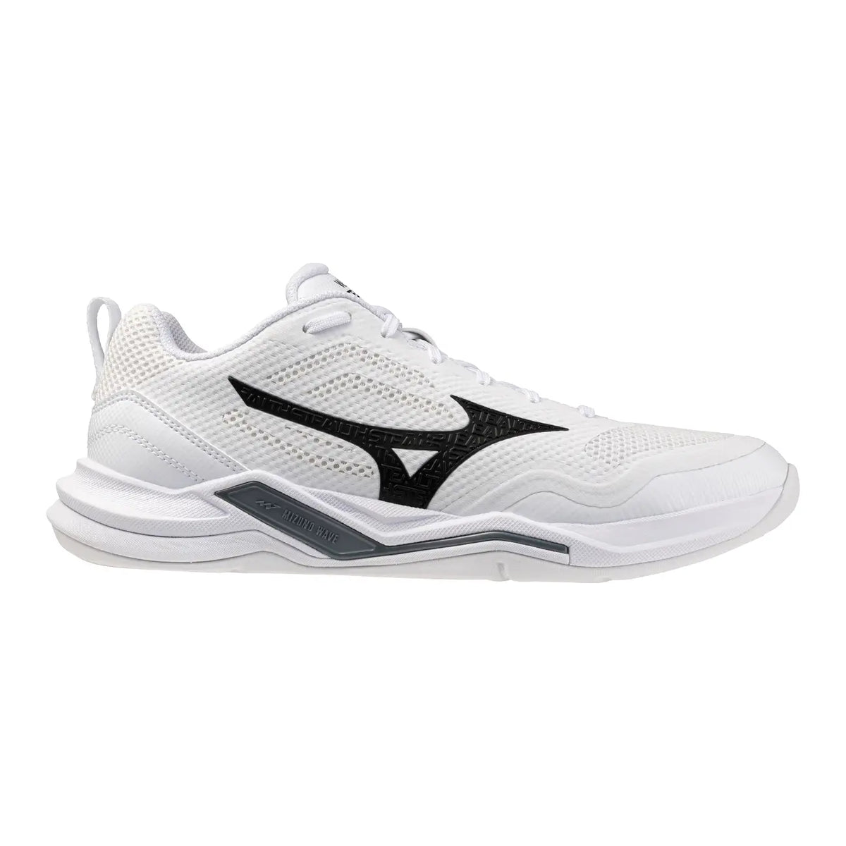 Mizuno Wave Stealth Pro - White/Black/White