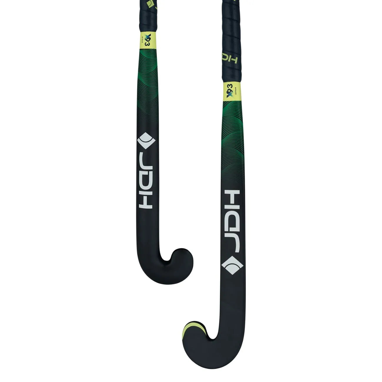 JDH X93TT Low Bow Hook - Green Hockeystick