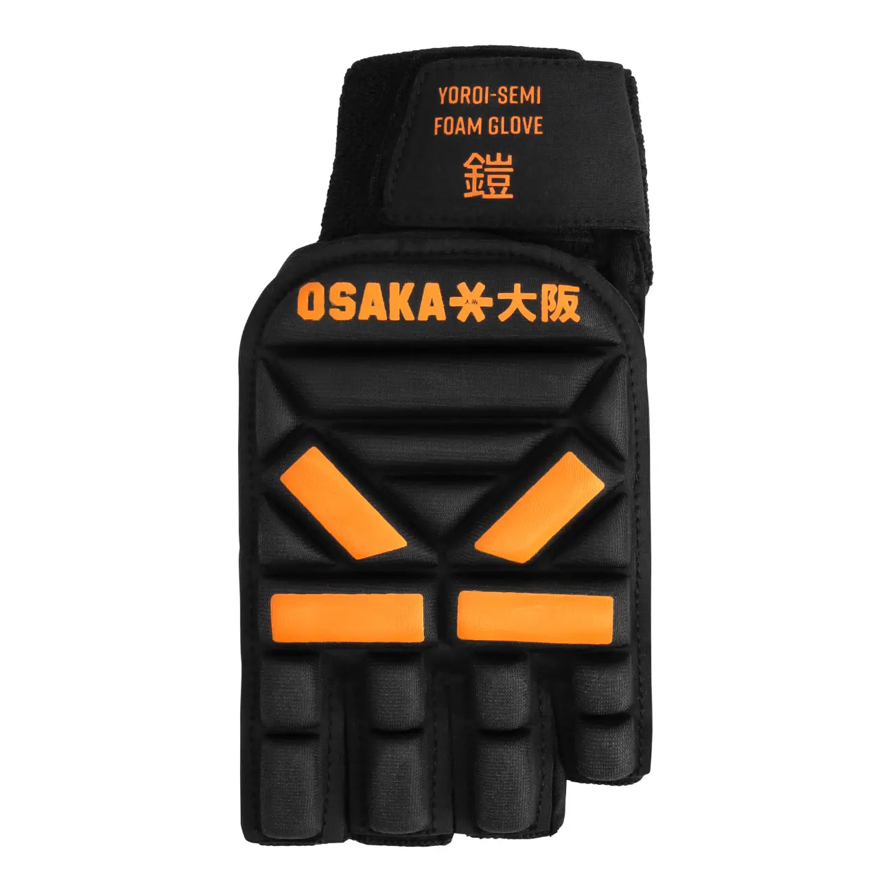 Osaka Yoroi Semi Foam Glove - Left Hand - Orange Tiger Bescherming