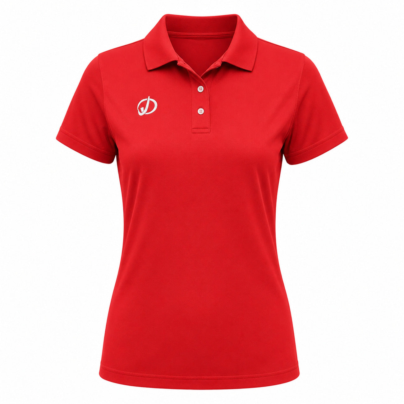 JDH Women Kinetic Polo - Red