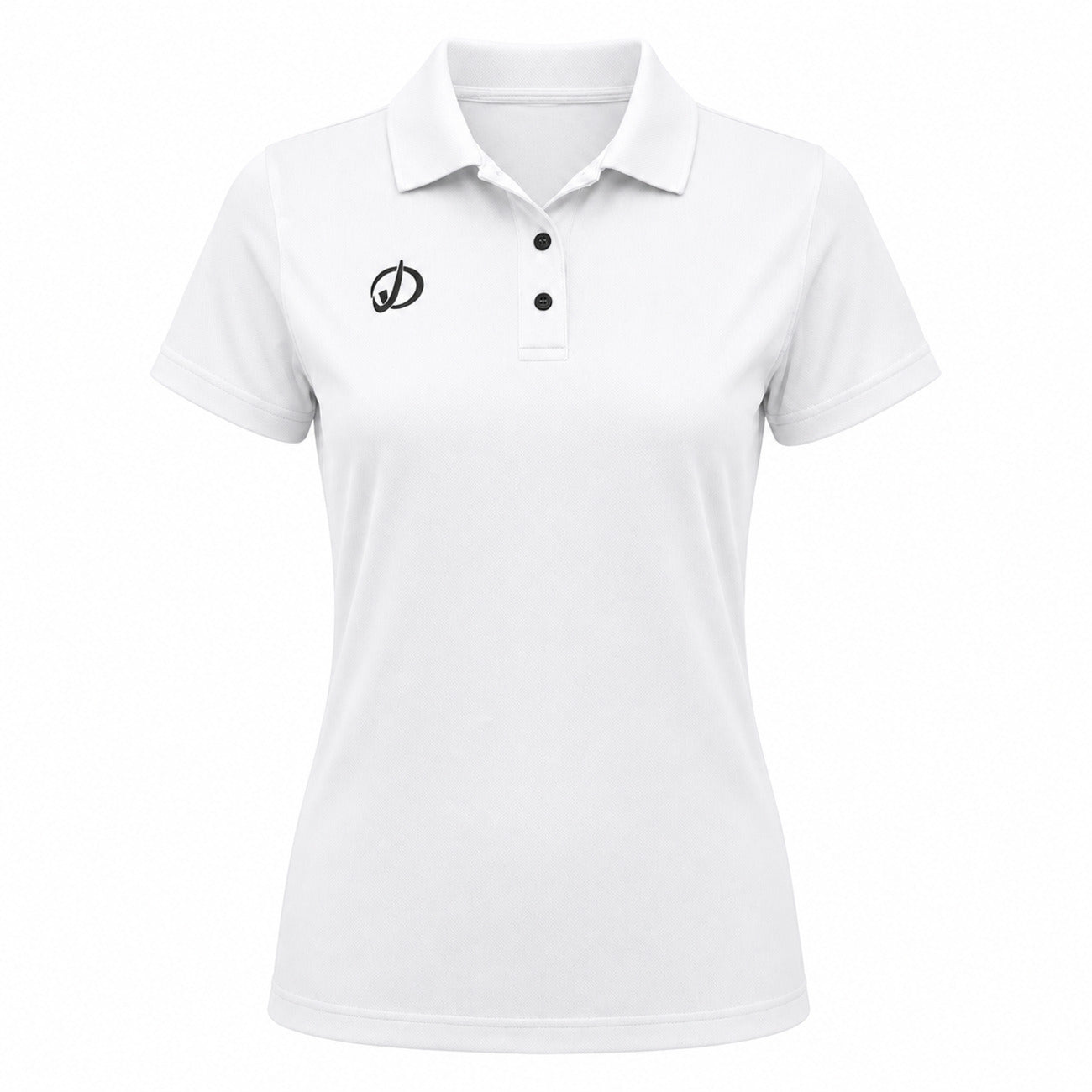 JDH Women Kinetic Polo - White