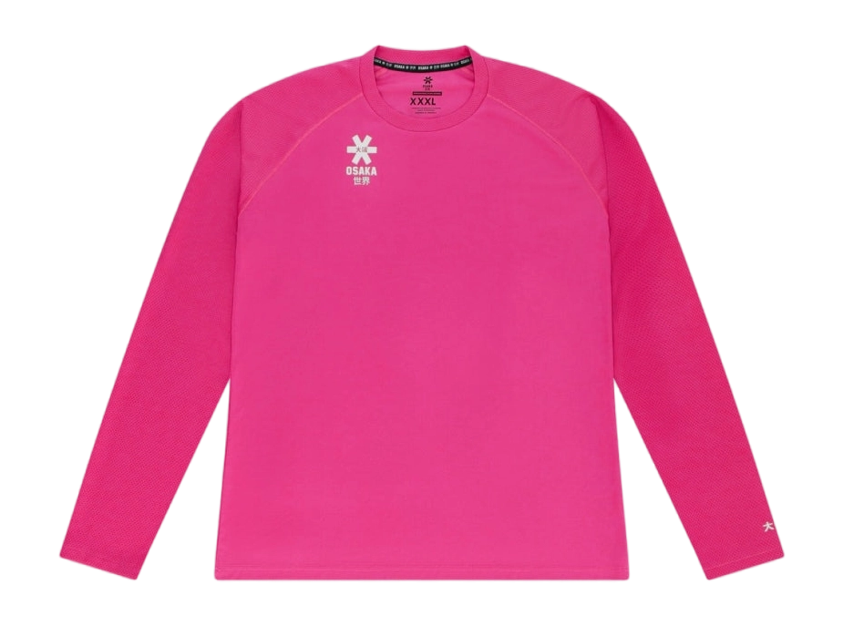Osaka Keeper Tee Long Sleeves S Rec - Fluo Pink Keeper